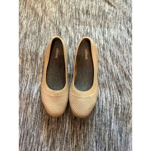 Allbirds Tree Breezer Women's Size 8.5, Slip-On Ballet Flats, Light Khaki